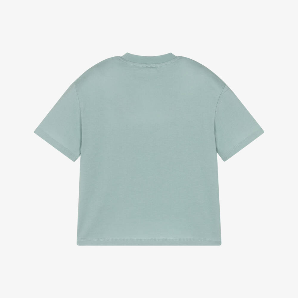 Stella McCartney Kids-Green Bird T-shirt | Childrensalon Outlet