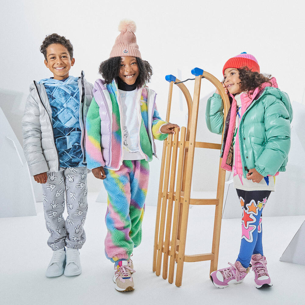 Stella McCartney Kids-جوغرز قطن عضوي لون رمادي | Childrensalon Outlet