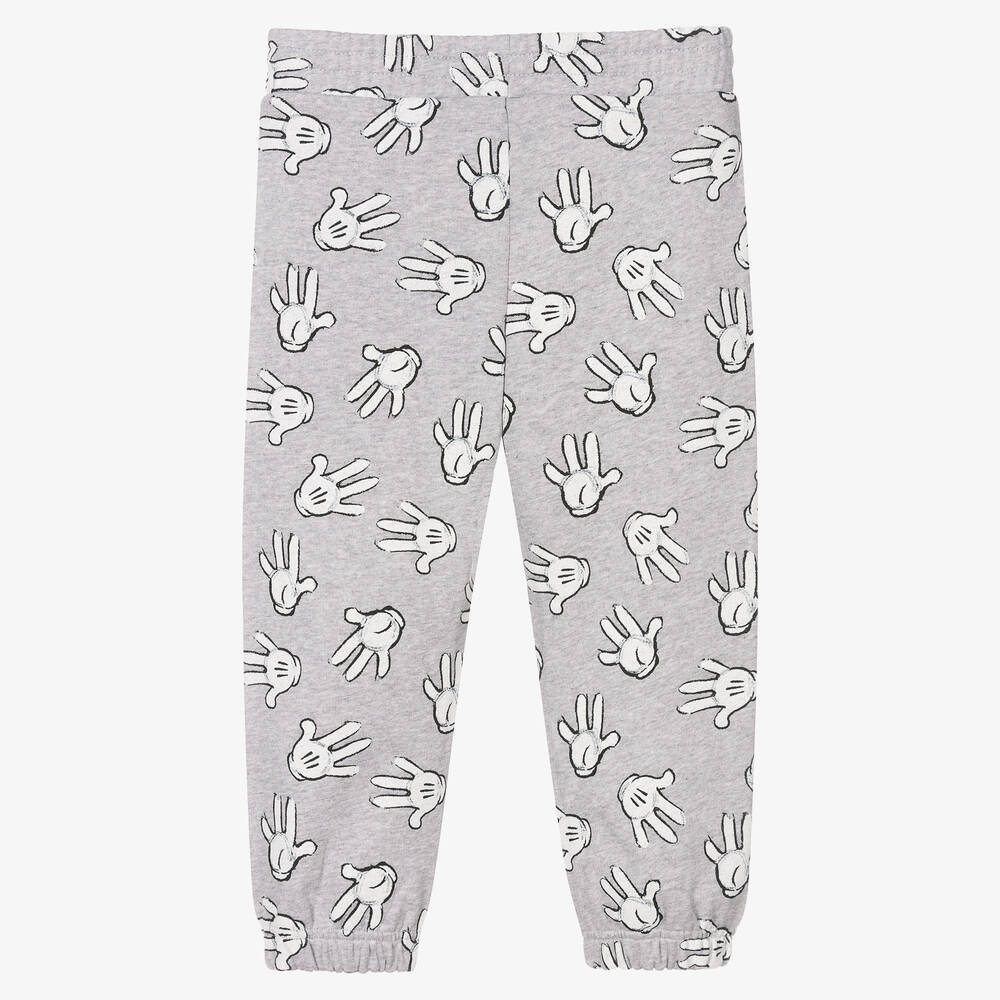 Stella McCartney Kids-جوغرز قطن عضوي لون رمادي | Childrensalon Outlet