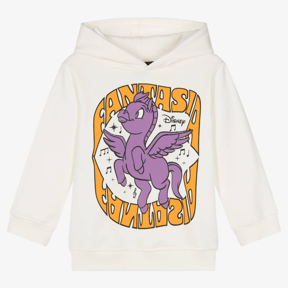 Stella McCartney Kids - Sweat à capuche ivoire Disney Pegasus | Childrensalon