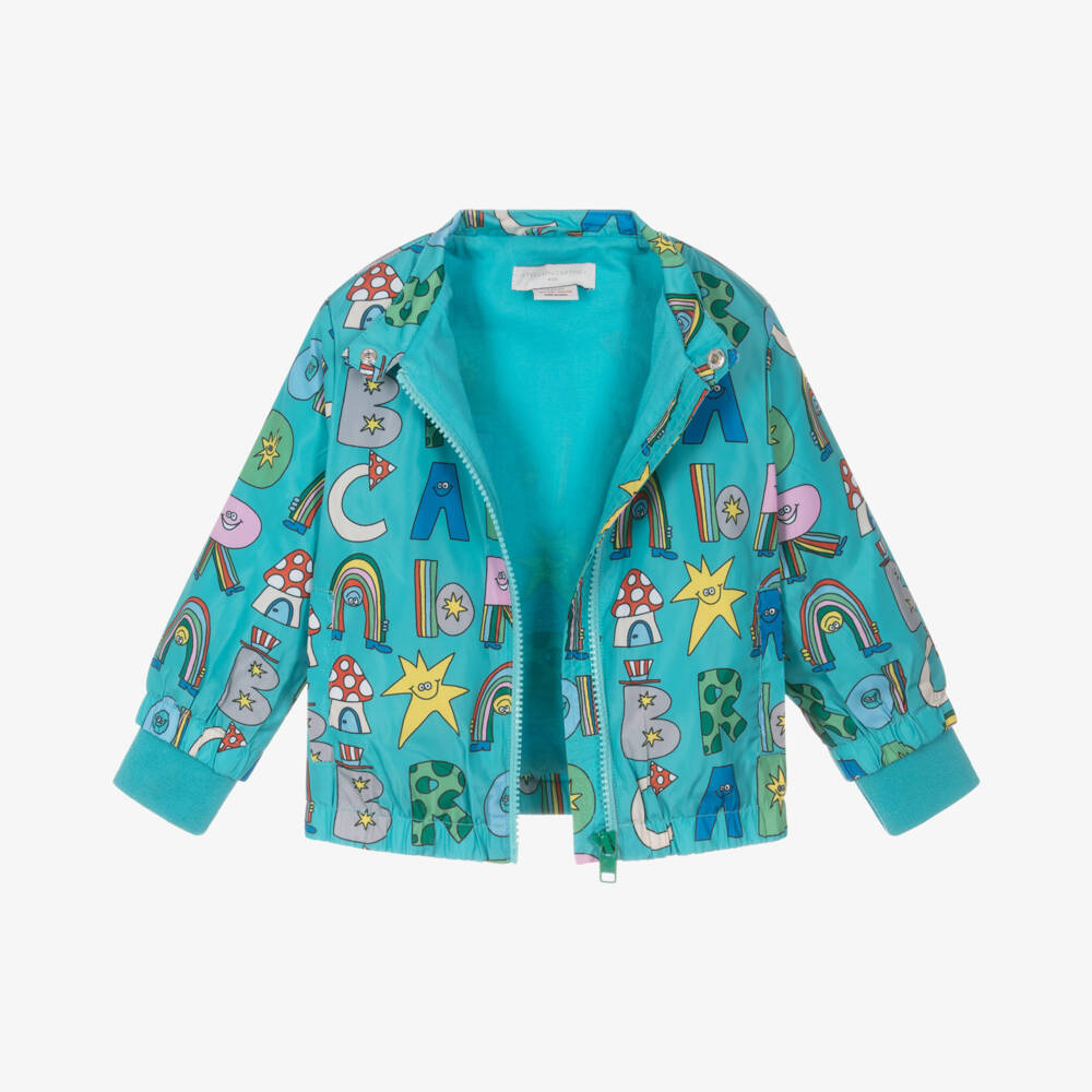 Stella McCartney Kids-جاكيت أزرق ساحر للأولاد الصغار | Childrensalon Outlet