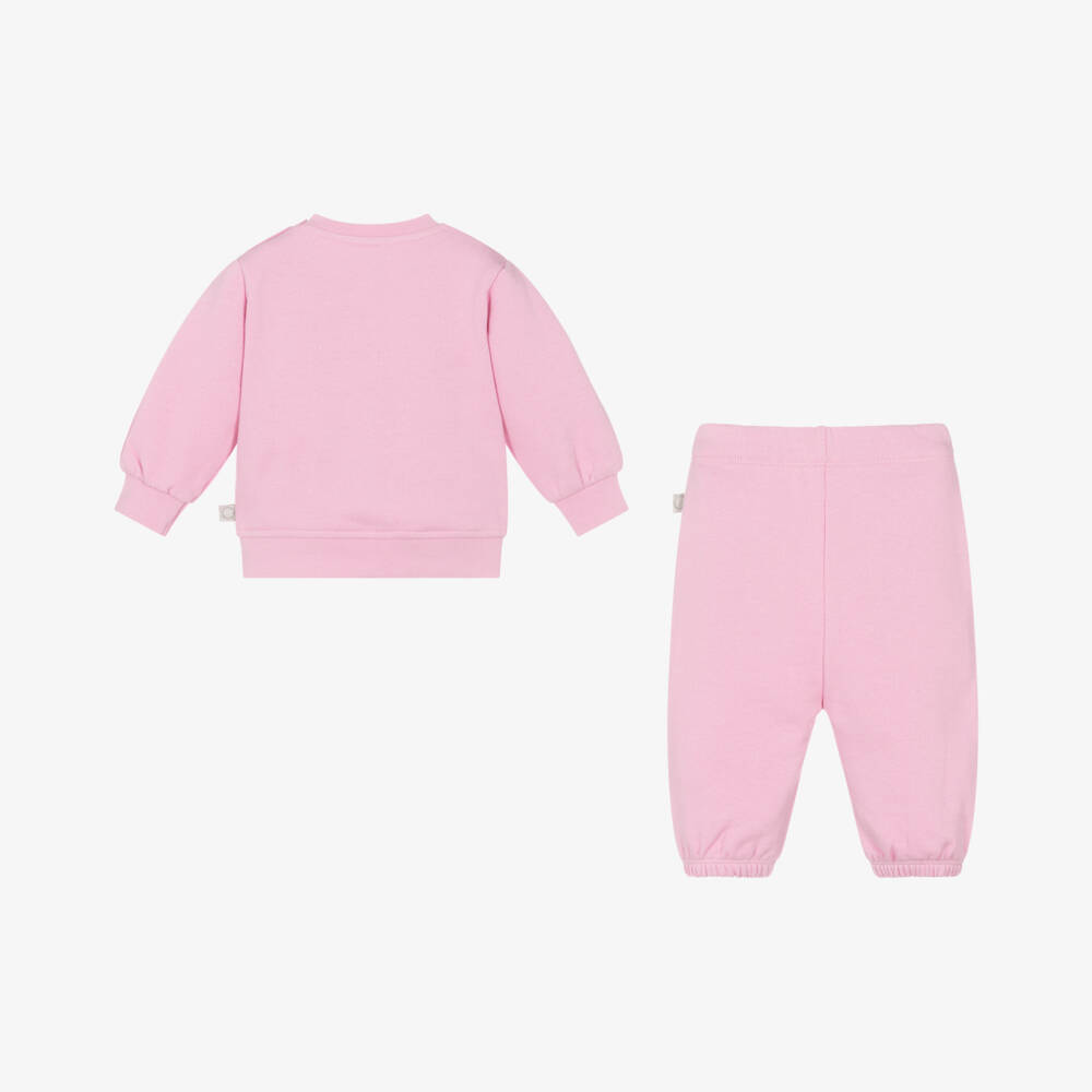 Stella McCartney Kids-Little Ladies Rosy Cotton Ensemble | Childrensalon Outlet