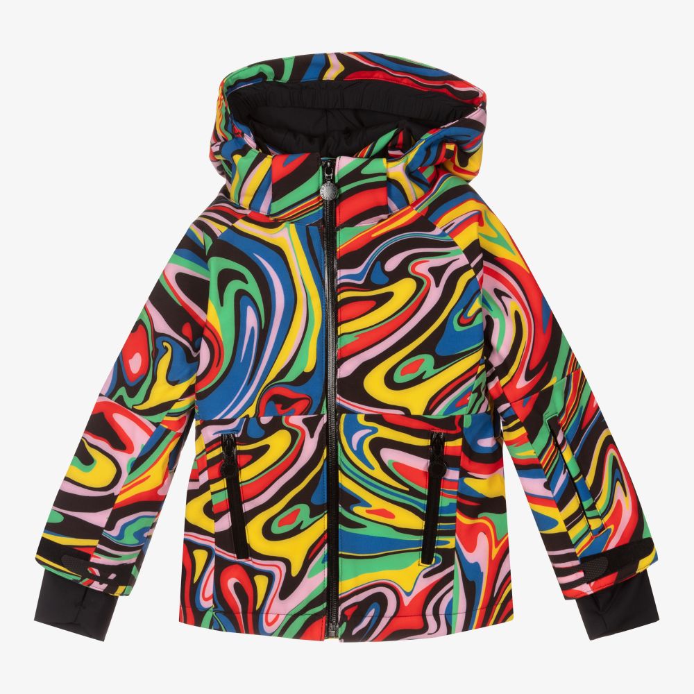 Stella McCartney Kids - Veste de ski multicolore | Childrensalon