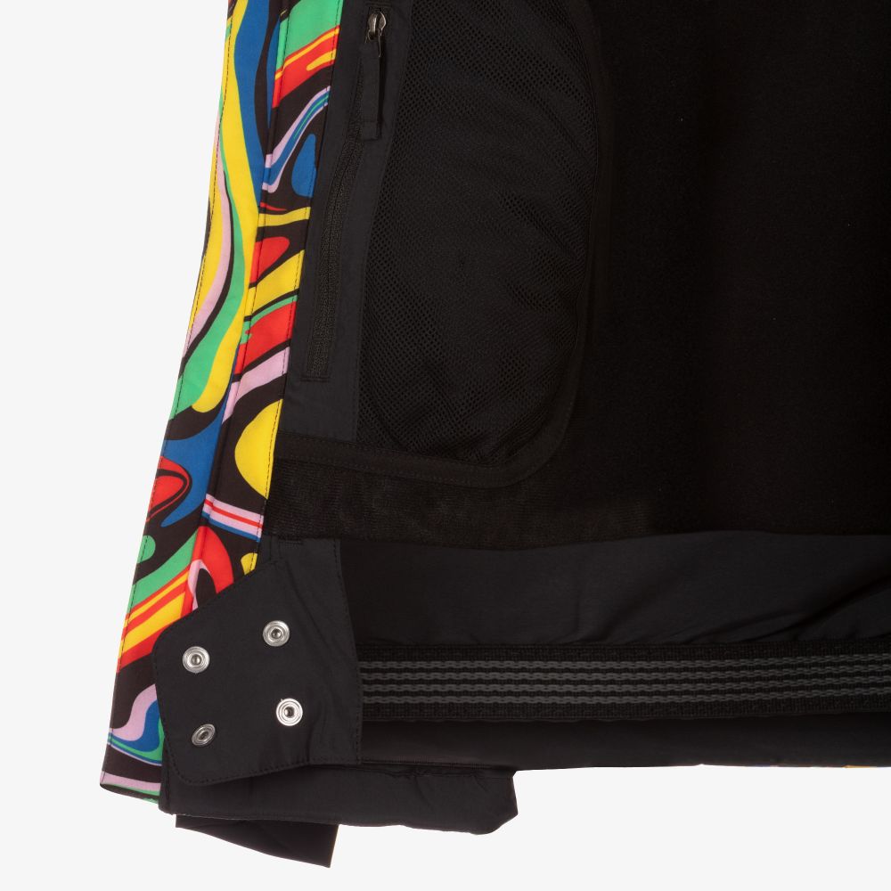 Multi coloured ski jacket online