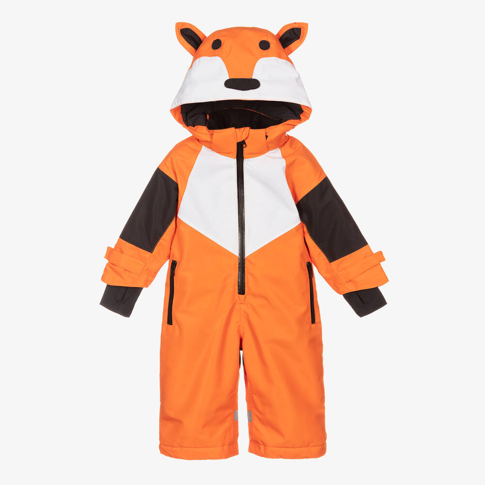 Stella McCartney Kids - Orange Fox Snowsuit | Childrensalon