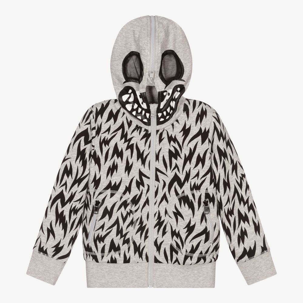 Stella McCartney Kids-Organic Cotton Zip-Up Hoodie | Childrensalon Outlet