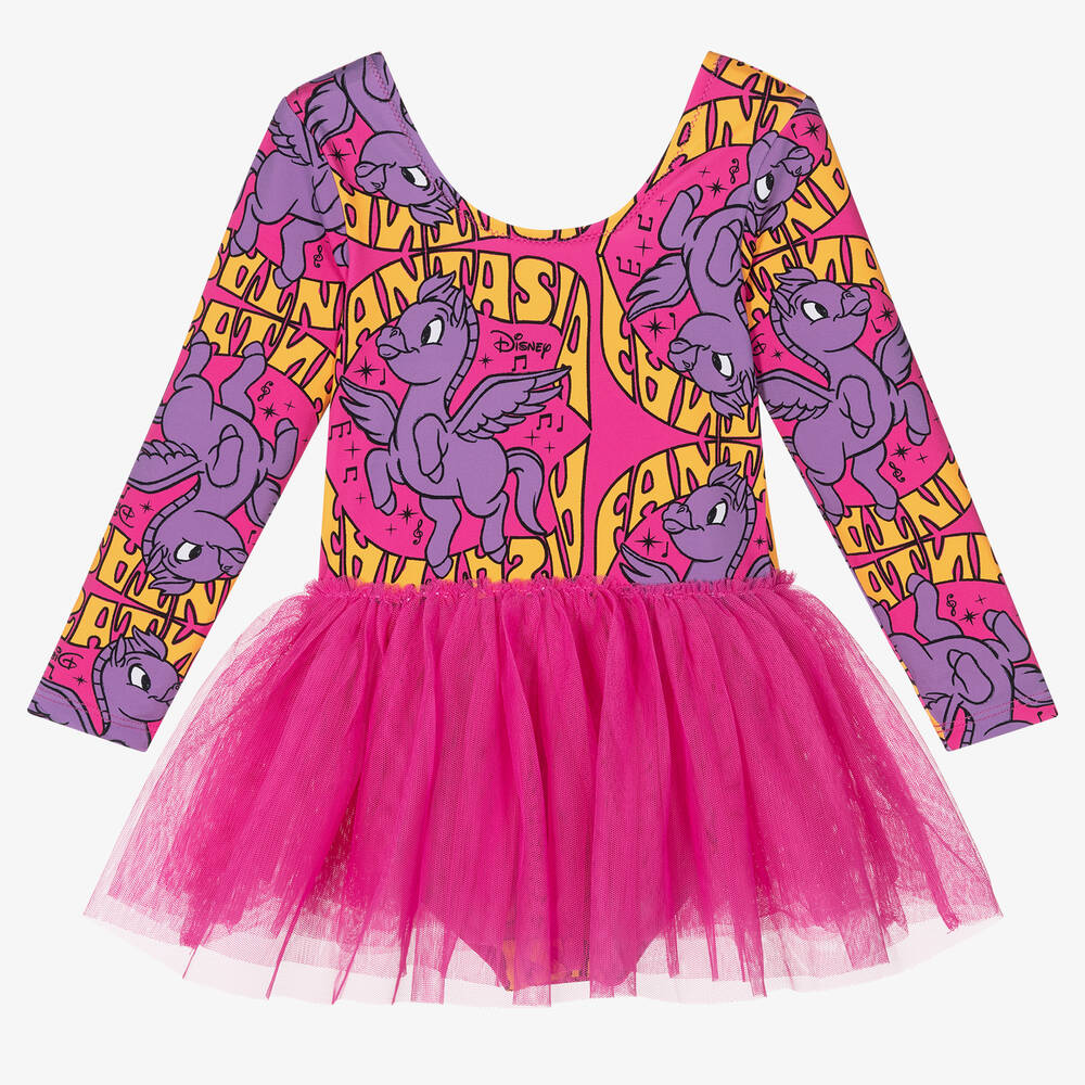 Stella McCartney Kids - Розовое платье с принтом Disney Fantasia | Childrensalon
