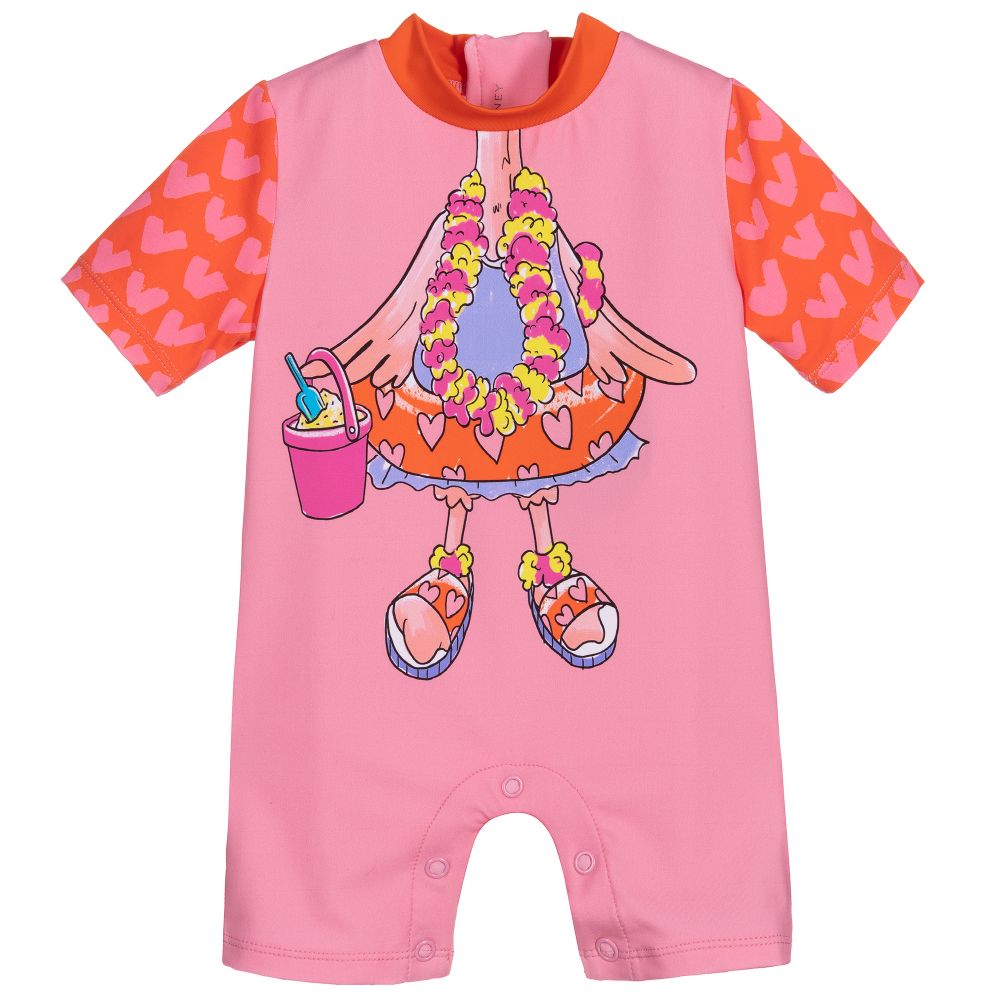 Infant flamingo swimsuit 2025