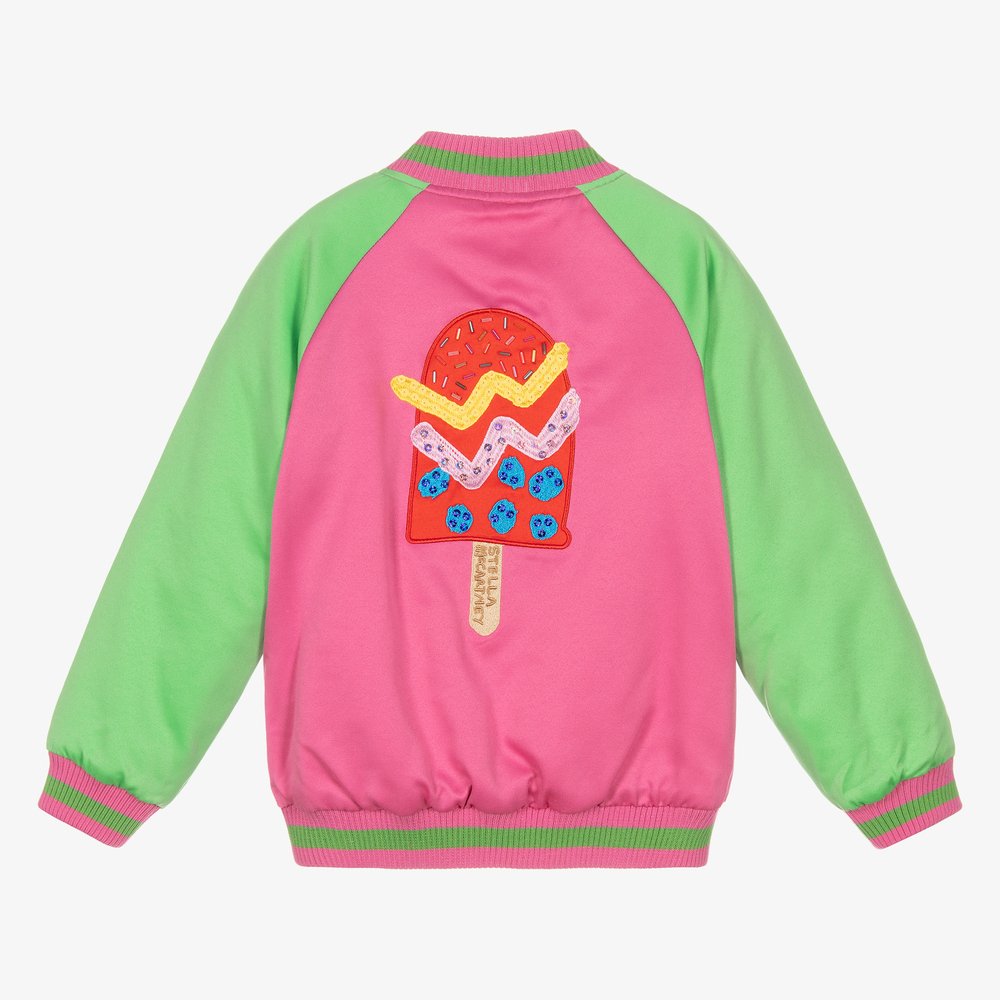 Stella mccartney pink jacket discount