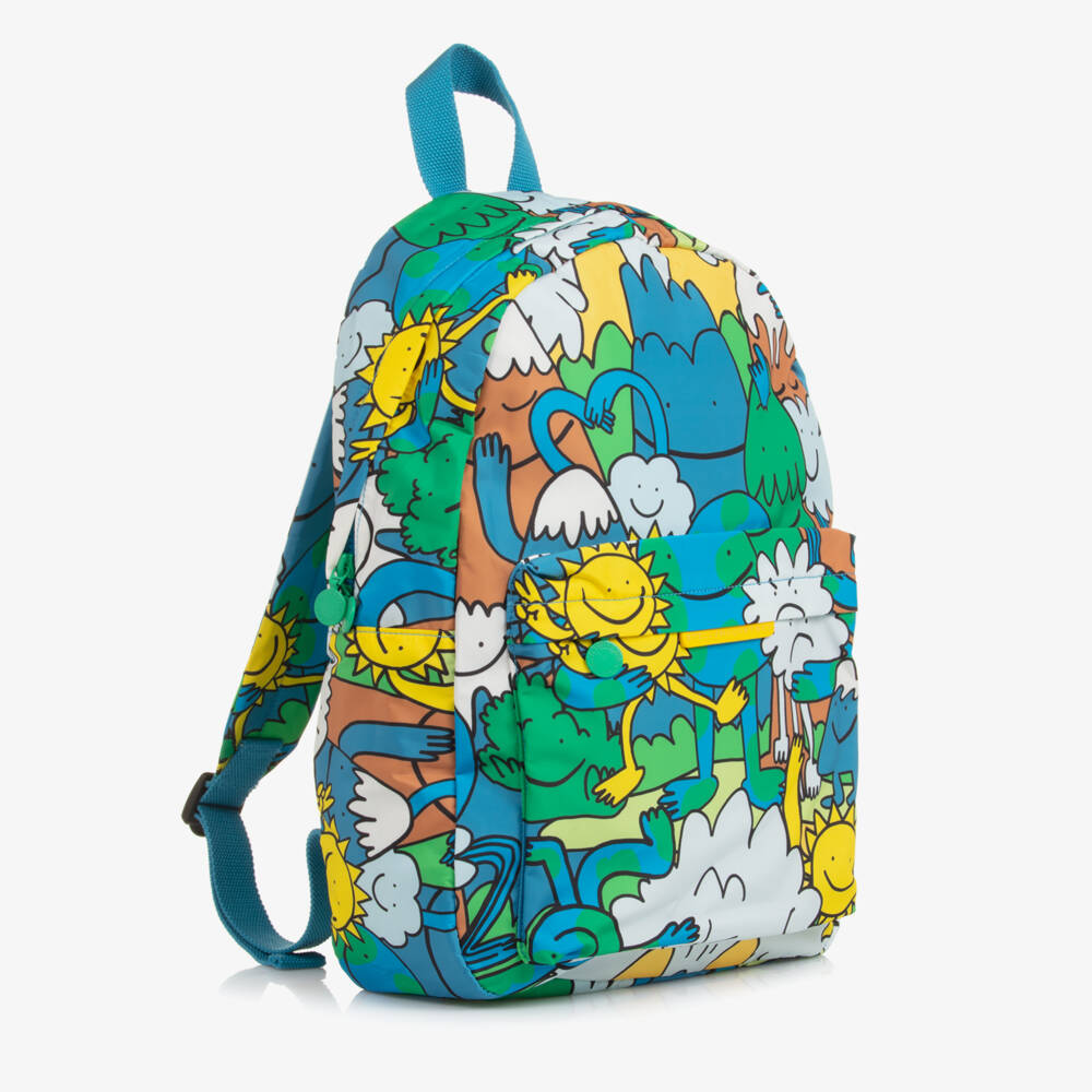 Stella McCartney Kids-Playful Blue Adventure Backpack | Childrensalon Outlet