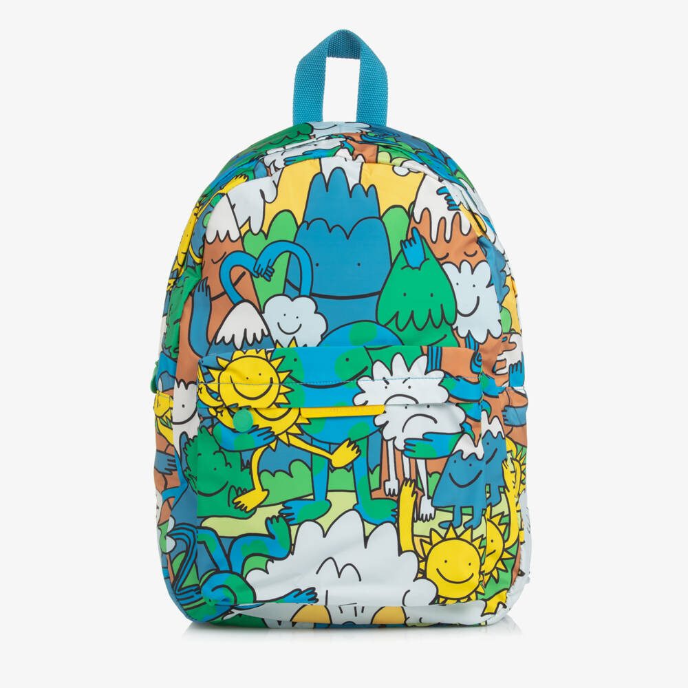Stella McCartney Kids-Playful Blue Adventure Backpack | Childrensalon Outlet