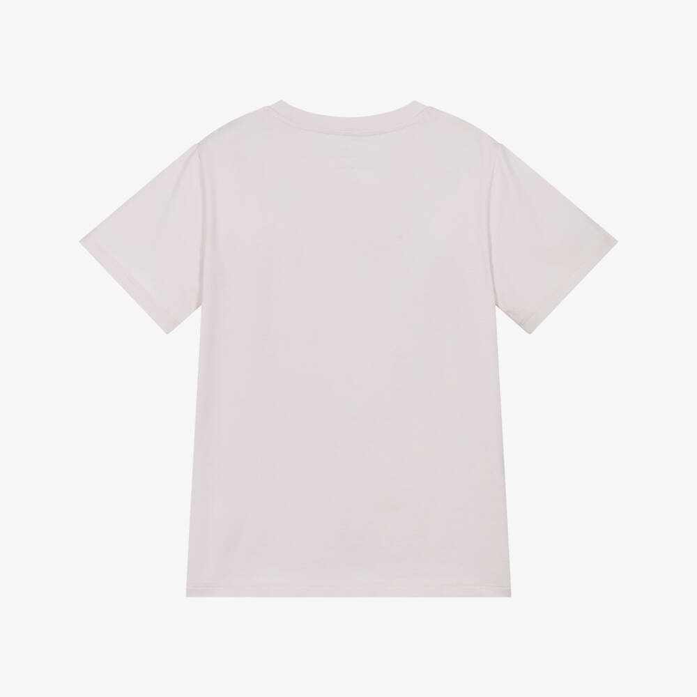 Stella McCartney Kids-Футболка из хлопка с фиолетовыми цветами для девочек | Childrensalon Outlet