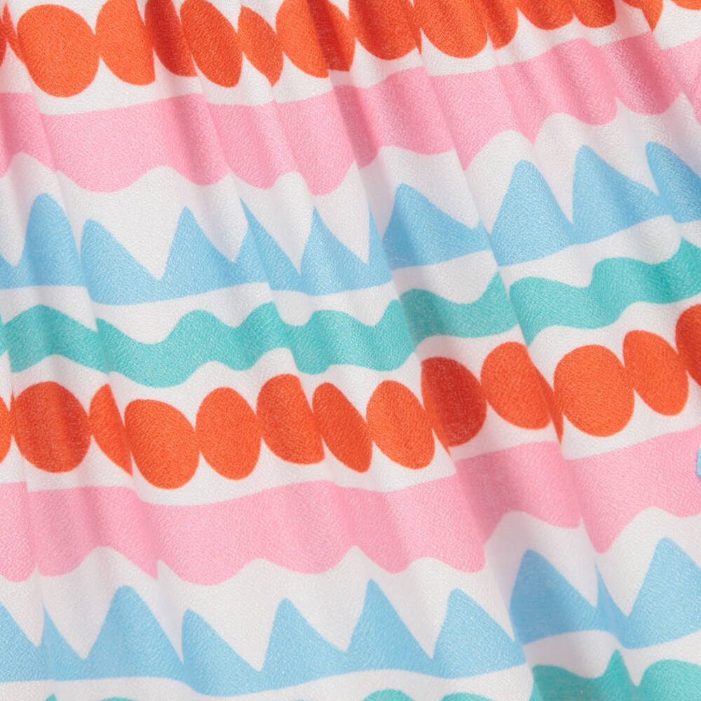 Stella McCartney Kids-Red & Blue Stripe Dress | Childrensalon Outlet