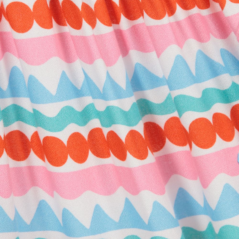 Stella McCartney Kids-Красно-синее платье в полоску | Childrensalon Outlet