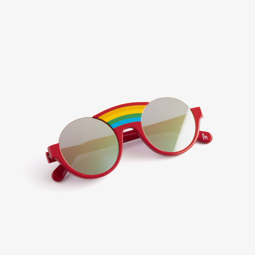 Stella McCartney Kids-Red Rainbow Sunglasses | Childrensalon Outlet