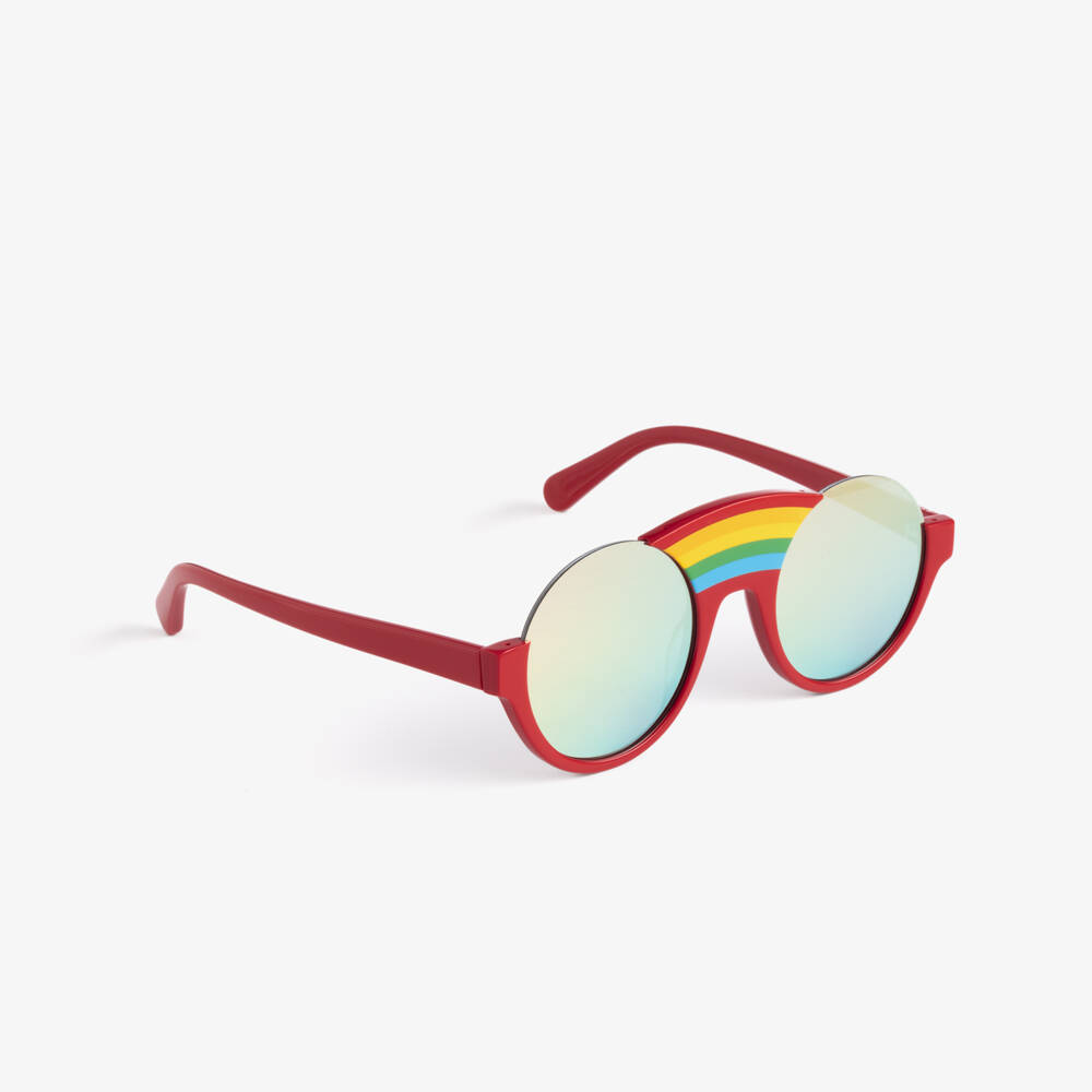 Stella McCartney Kids-Red Rainbow Sunglasses | Childrensalon Outlet