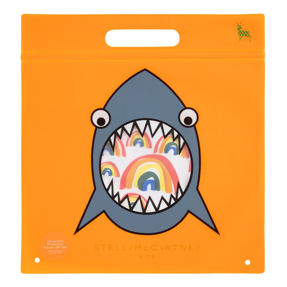 Stella McCartney Kids-توب أطفال بناتي واقي من الشمس لون أبيض UPF50 | Childrensalon Outlet