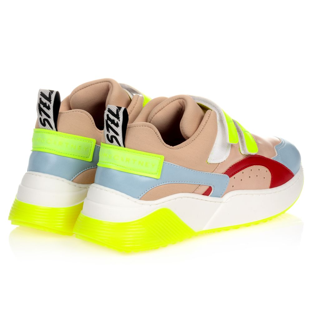 Stella McCartney Kids Teen Beige Yellow Trainers