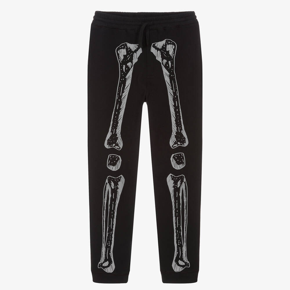 Stella McCartney Kids - Teen Black Skeleton Joggers | Childrensalon