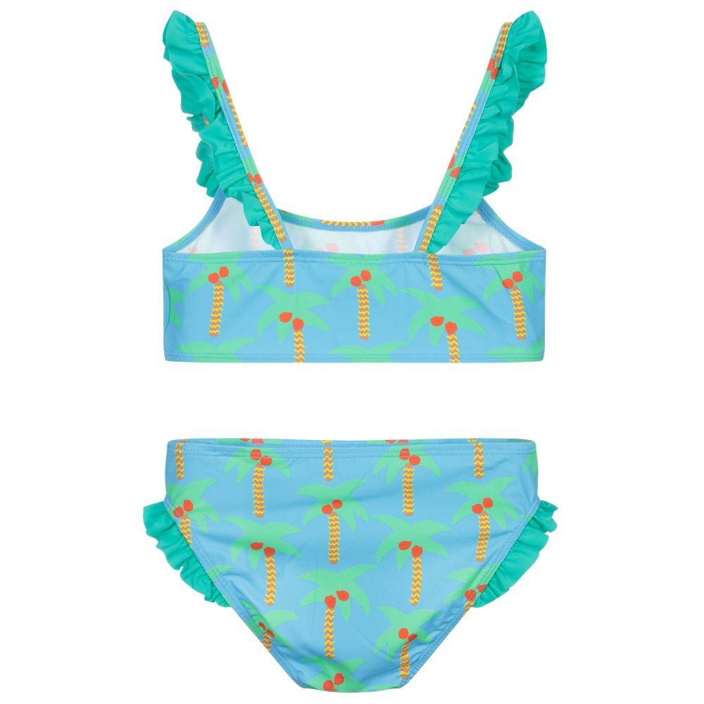 Stella McCartney Kids-مايّو بيكيني لون أزرق | Childrensalon Outlet
