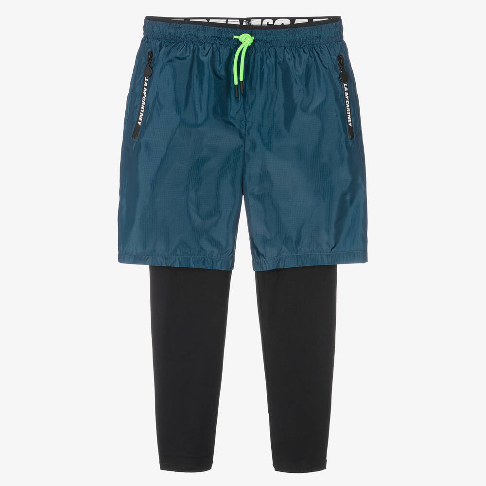 Stella McCartney Kids - Teen Sport-Leggings mit Shorts (J) | Childrensalon