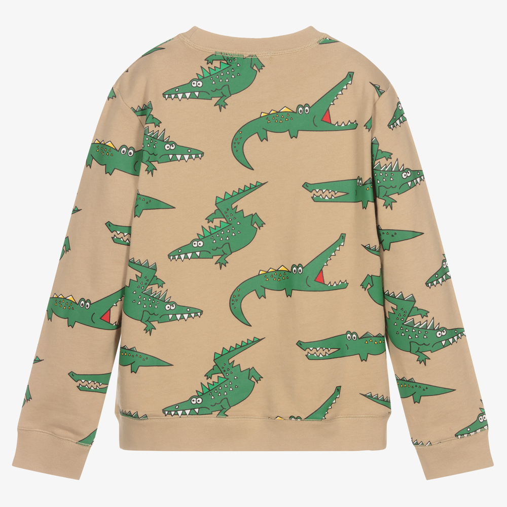 Stella McCartney Kids-Бежевый свитшот для мальчиков-подростков | Childrensalon Outlet