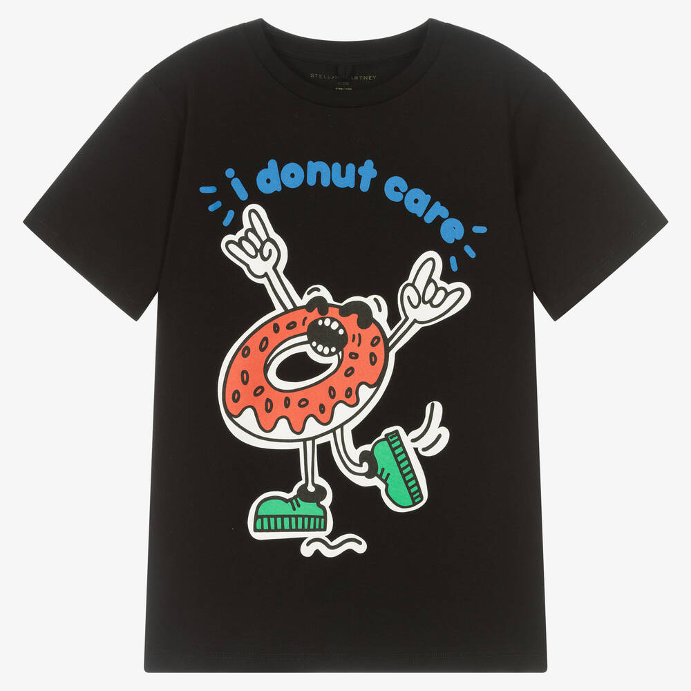 Stella McCartney Kids - Teen Cartoon-T-Shirt Baumw. schwarz | Childrensalon
