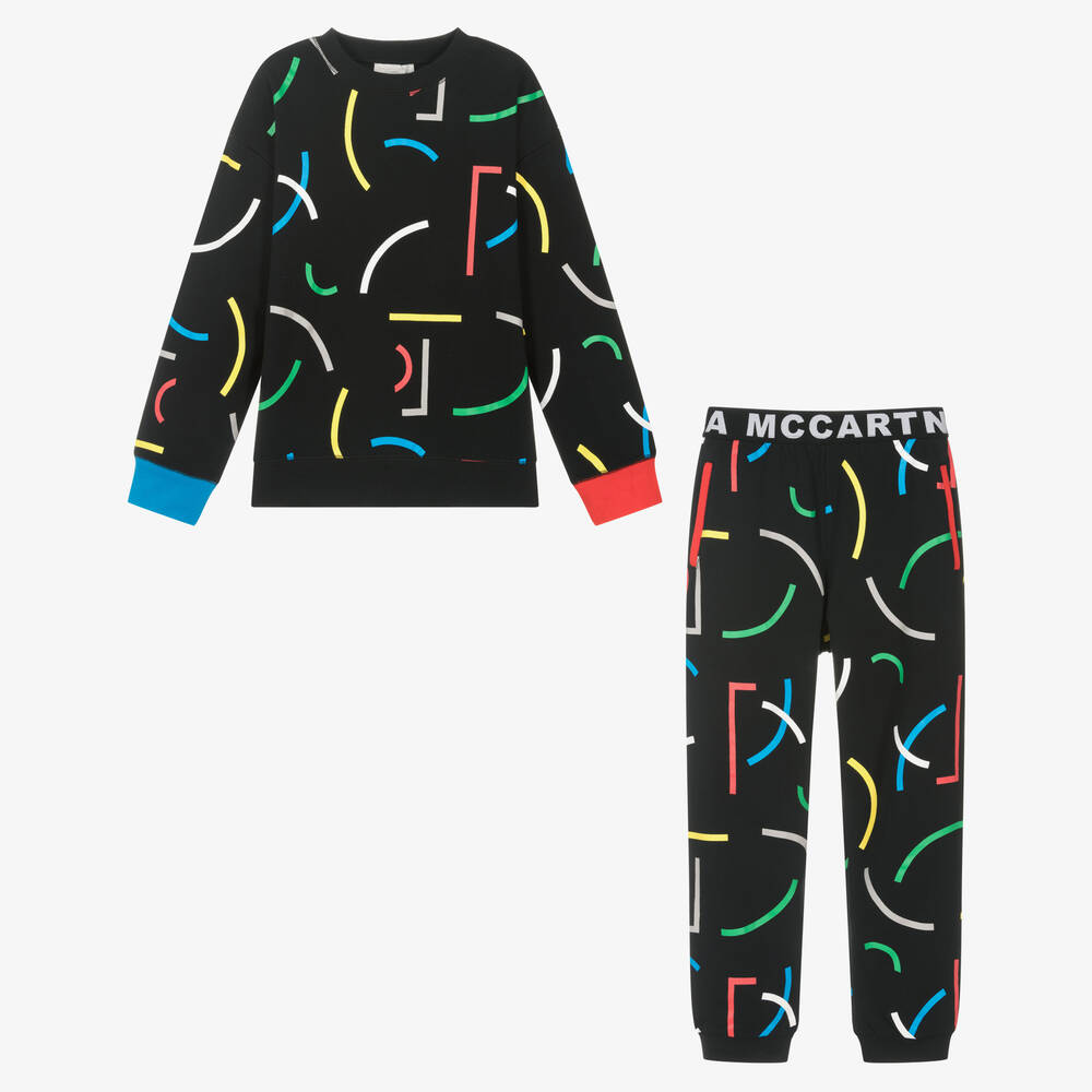 Stella McCartney Kids - Survêtement noir Ado garçon | Childrensalon