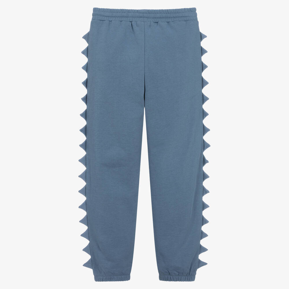 Stella McCartney Kids-Синие джоггеры из органического хлопка | Childrensalon Outlet