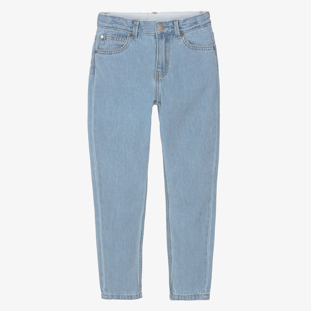 Stella McCartney Kids-Синие узкие джинсы для мальчиков-подростков | Childrensalon Outlet