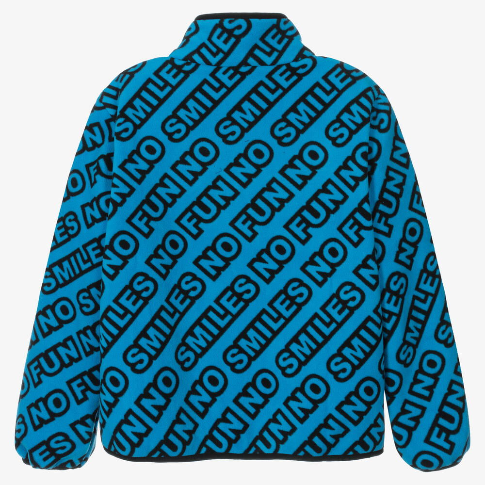 Stella McCartney Kids-توب تينز ولادي فليس لون أزرق | Childrensalon Outlet