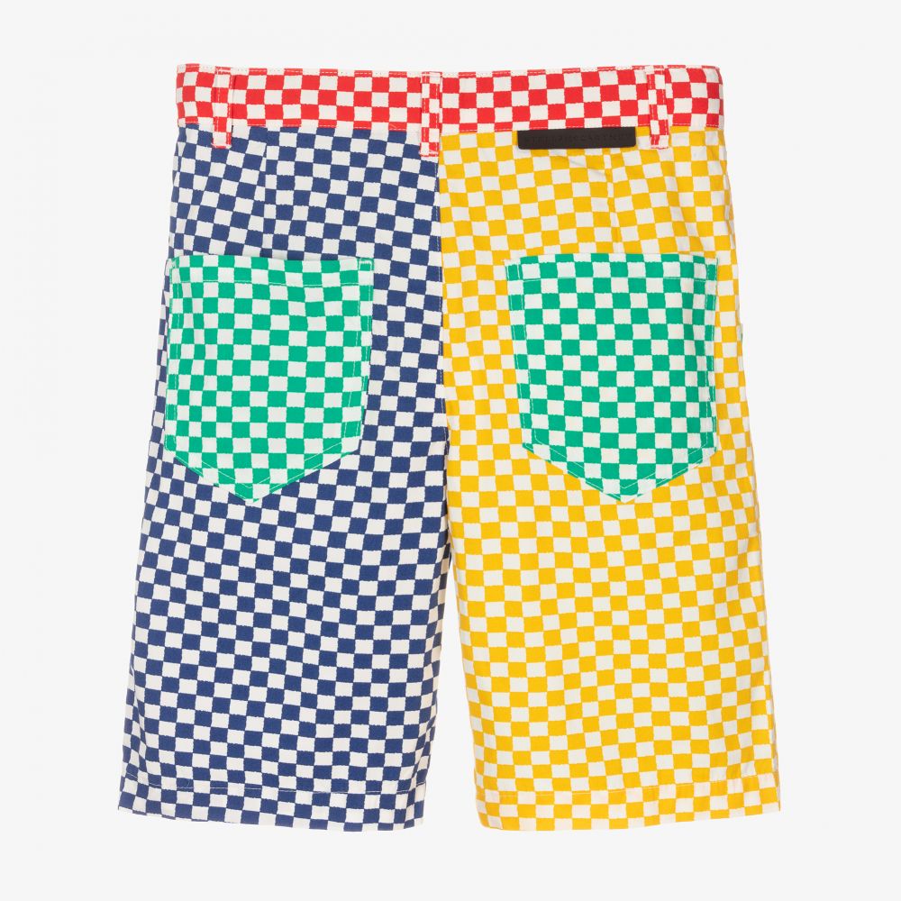 Stella McCartney Kids-Шорты в клетку для подростков | Childrensalon Outlet