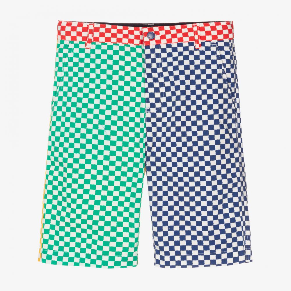 Stella McCartney Kids-Teen Boys Check Shorts | Childrensalon Outlet