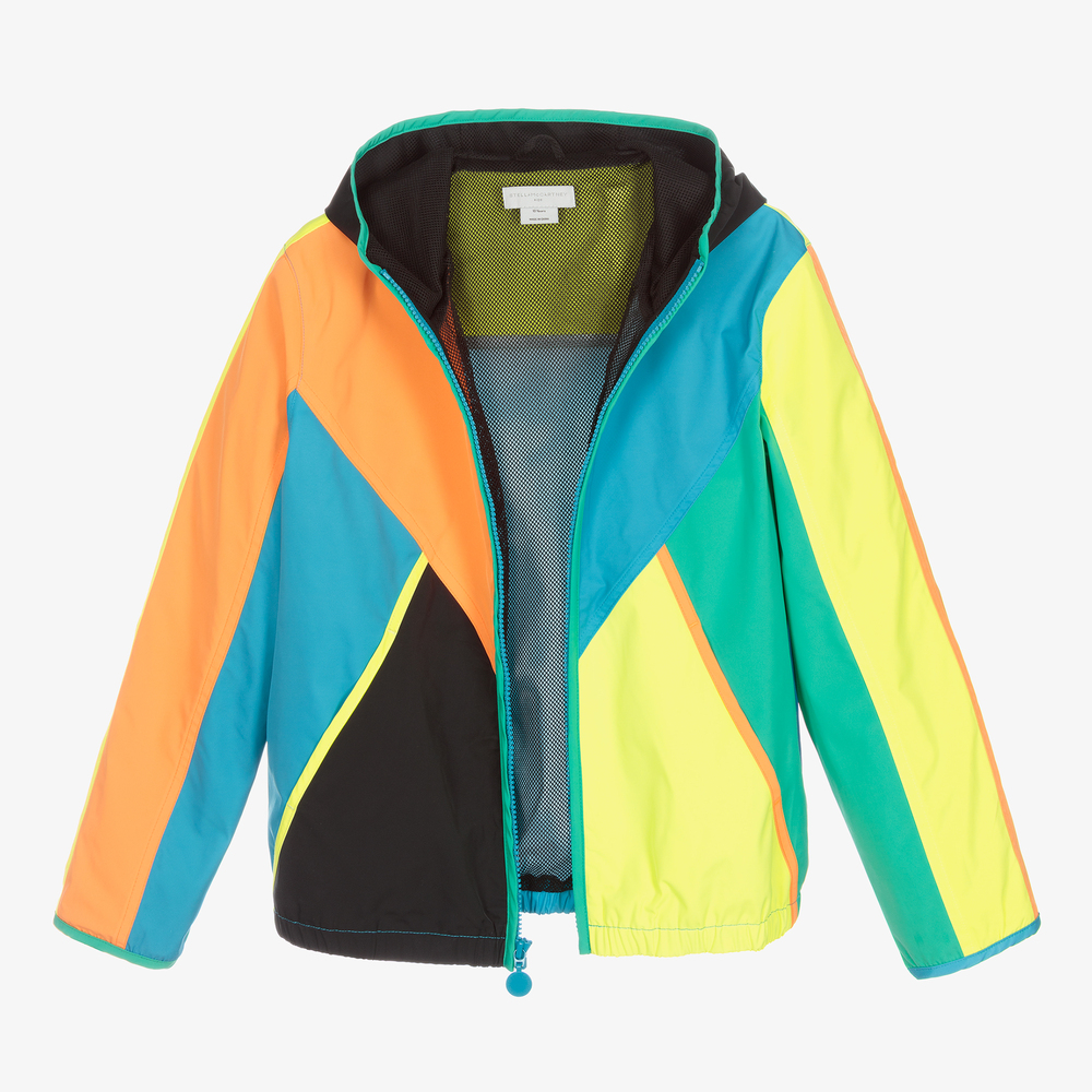 Stella McCartney Kids-Teen Boys Colourblock Jacket | Childrensalon Outlet