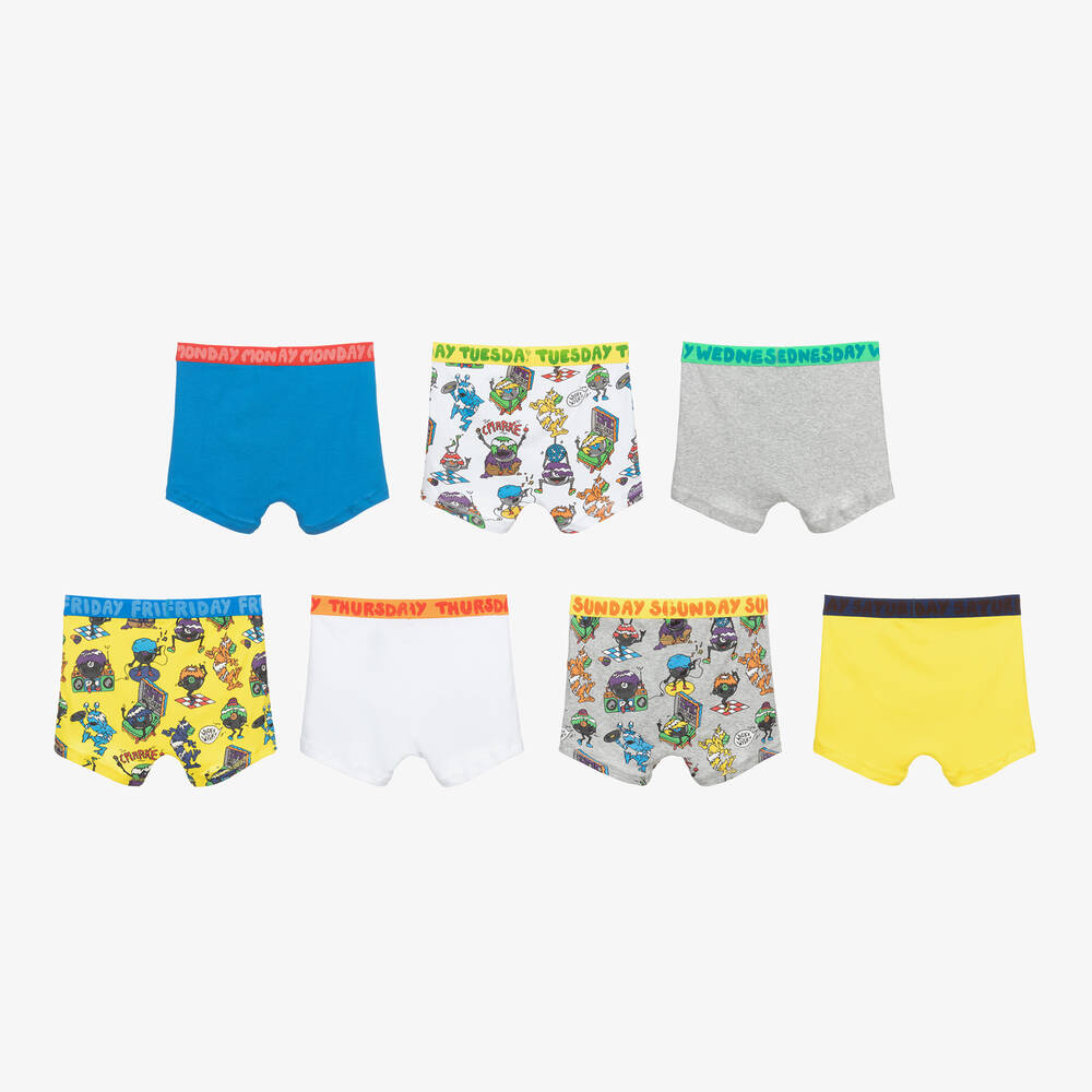 Stella McCartney Kids-Хлопковые трусы-боксеры (7шт.) | Childrensalon Outlet