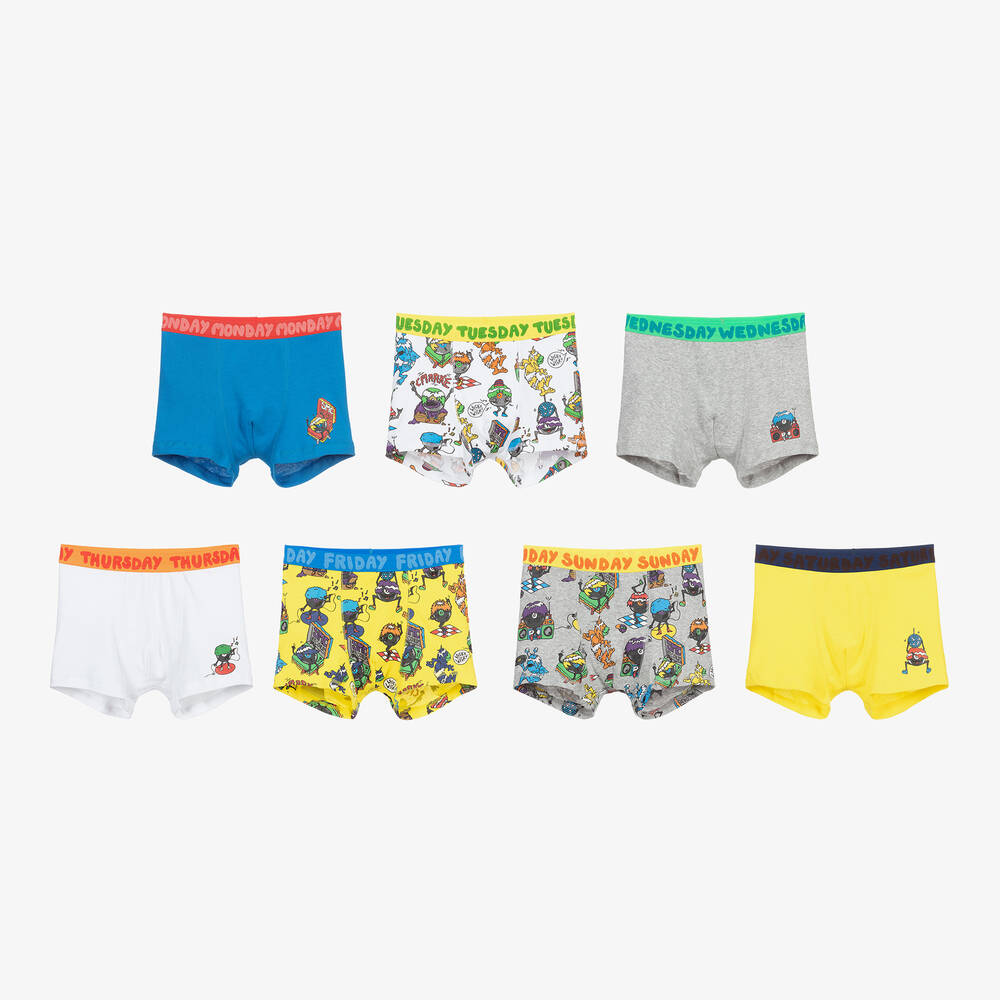 Stella McCartney Kids - Teen Baumwoll-Boxershorts 7er-Pack | Childrensalon