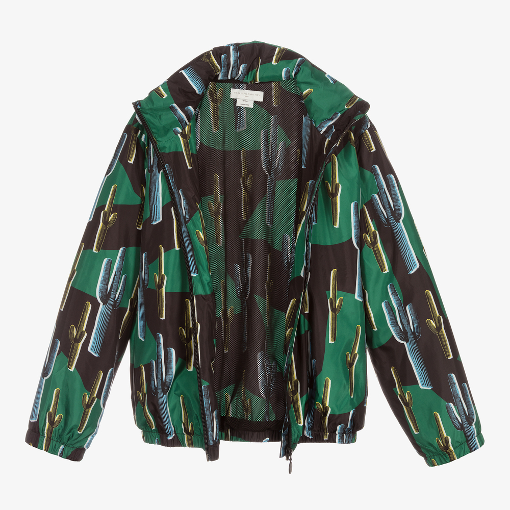 Stella McCartney Kids-Teen Boys Green Cactus Jacket | Childrensalon Outlet