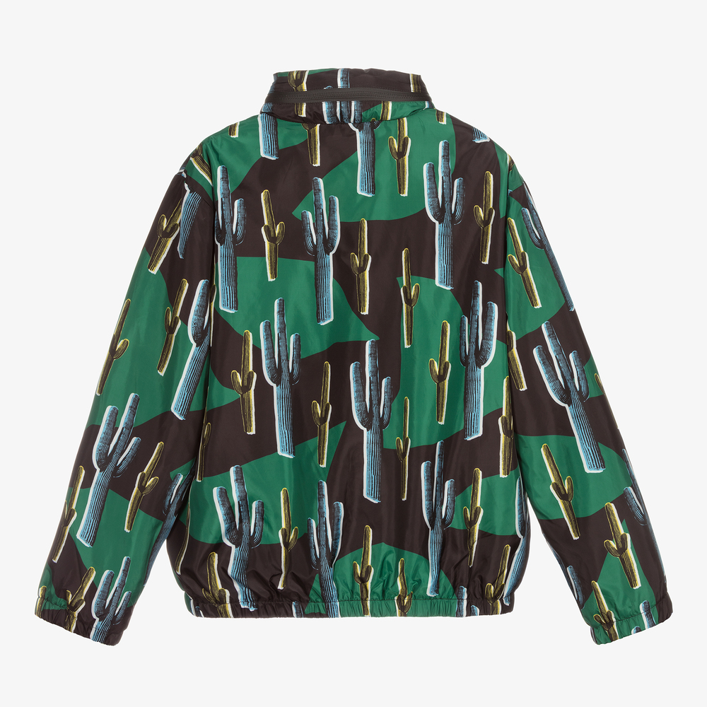 Stella McCartney Kids-Teen Boys Green Cactus Jacket | Childrensalon Outlet