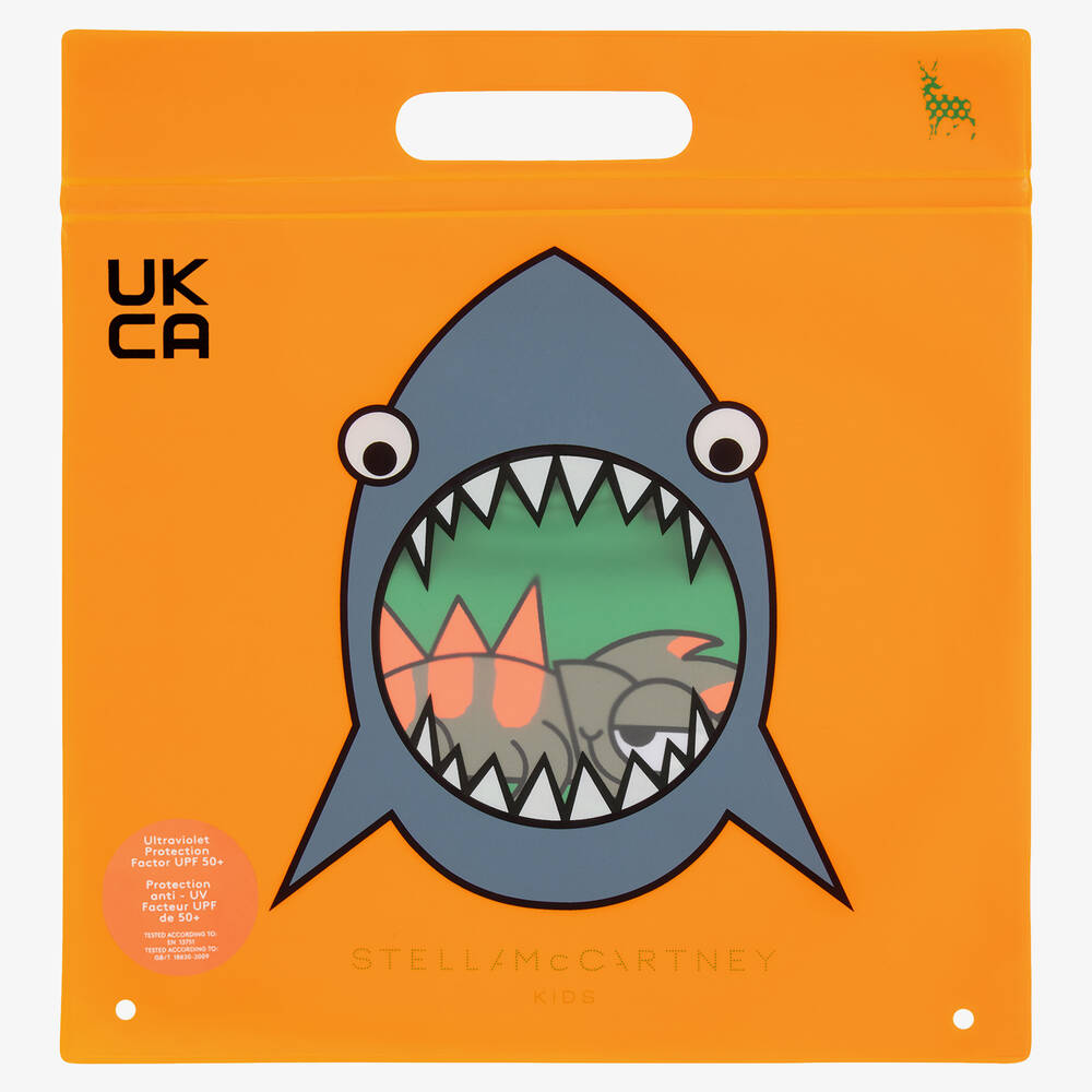 Stella McCartney Kids-Teen Boys Green Gecko Swim Set | Childrensalon Outlet