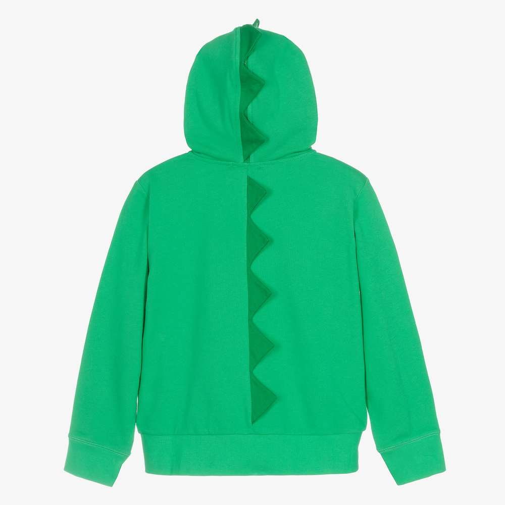 Stella McCartney Kids-Зеленый топ на молнии для мальчиков-подростков | Childrensalon Outlet