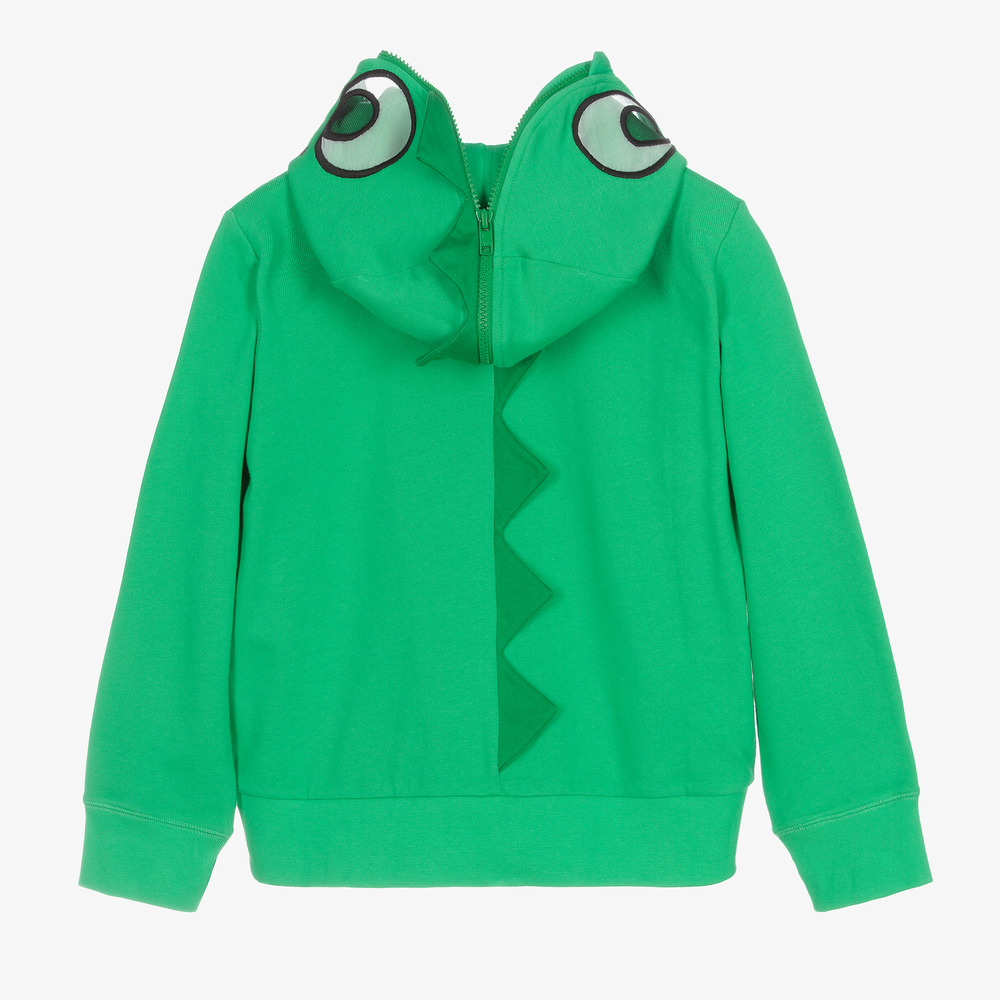 Stella McCartney Kids-Зеленый топ на молнии для мальчиков-подростков | Childrensalon Outlet