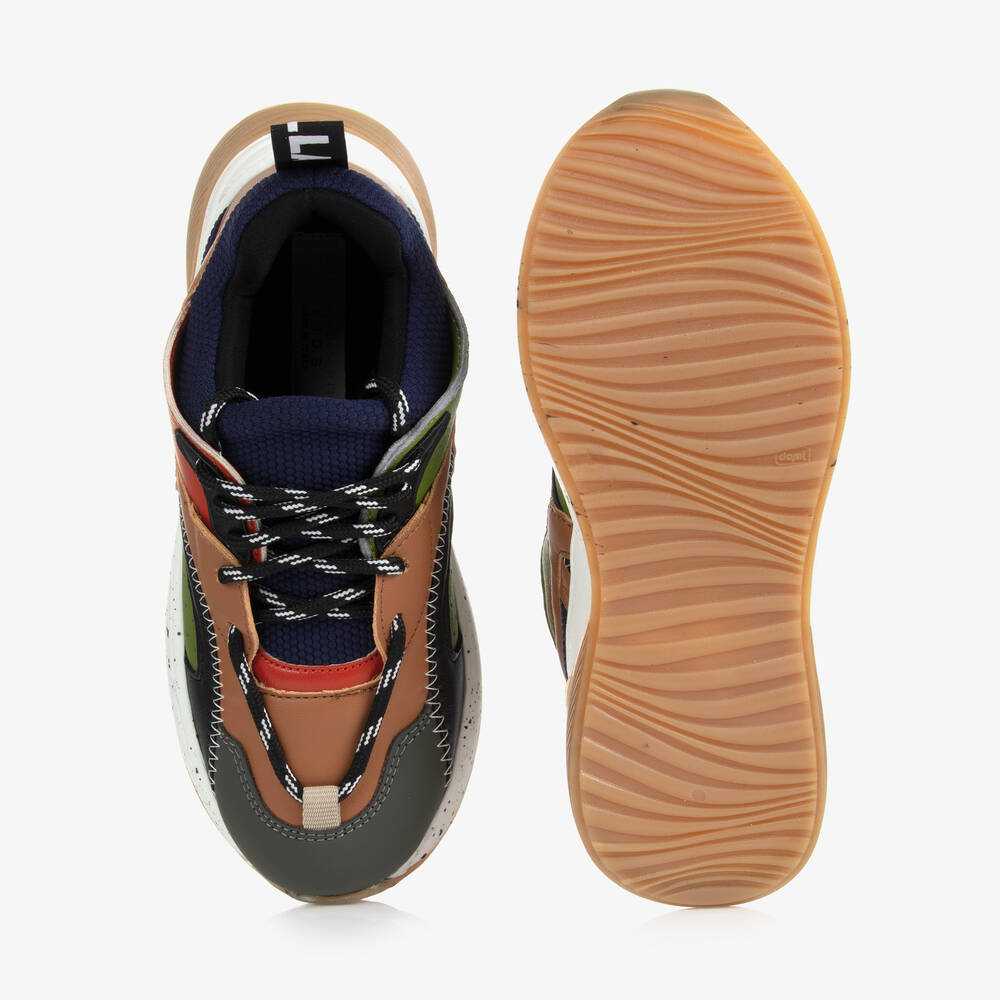 Khaki green trainers store