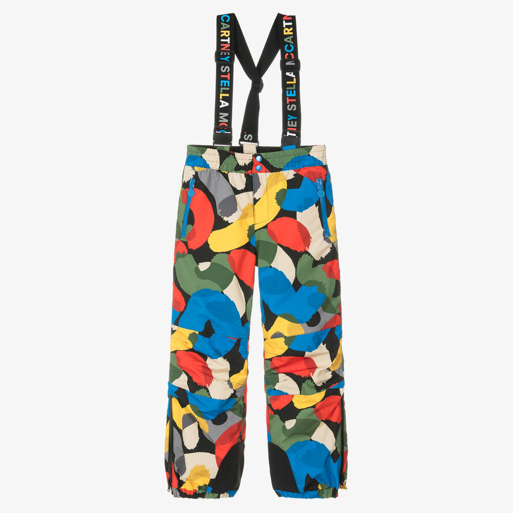 Pantalon de ski multicolore ado
