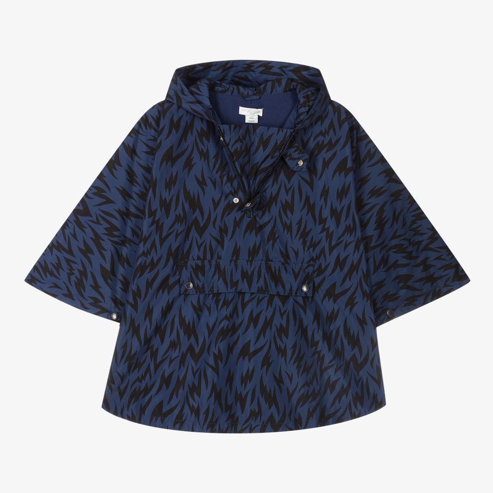 Stella McCartney Kids-Синий кейп для подростков | Childrensalon Outlet