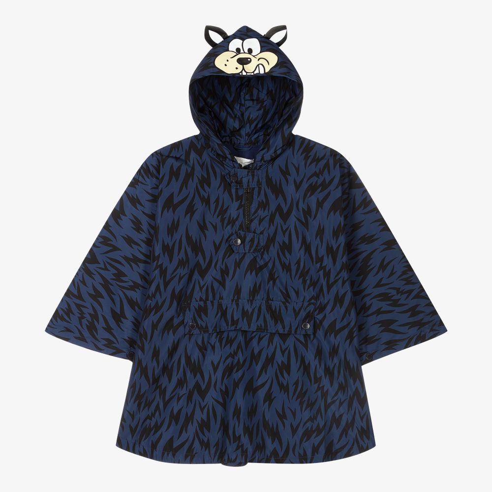 Stella McCartney Kids-Teen Boys Navy Blue Cape | Childrensalon Outlet