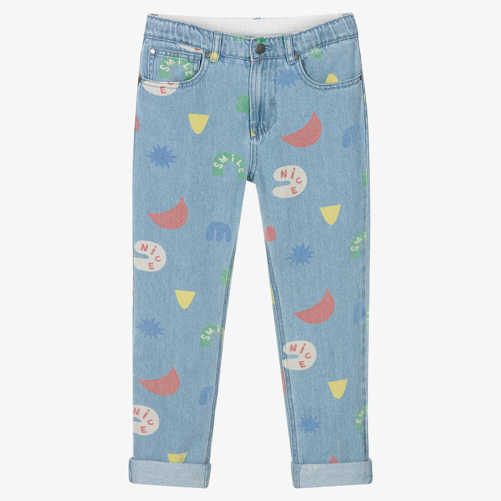 Stella McCartney Kids - Jean formes imprimées ado garçon | Childrensalon