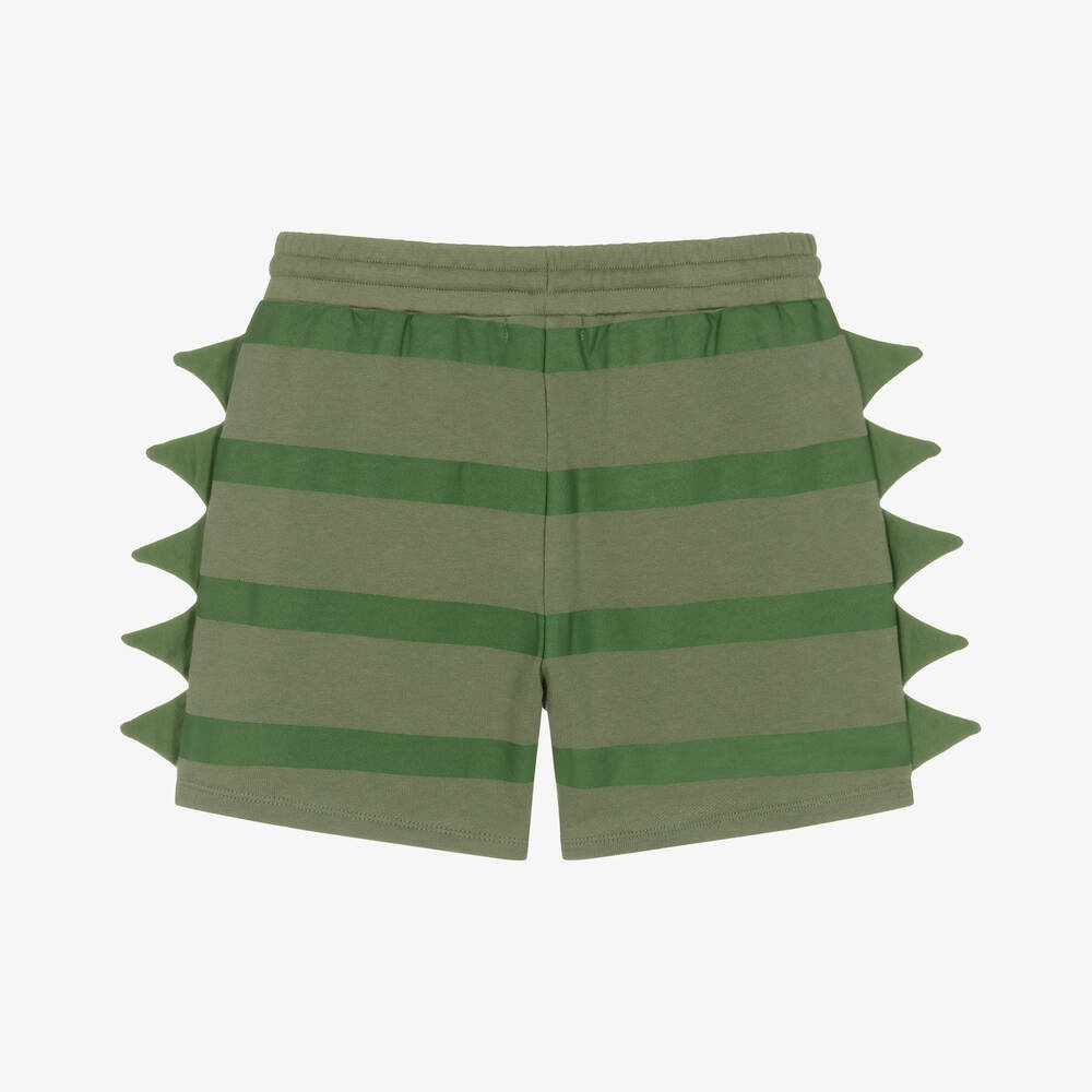 【関税&送料込】Stella Mccartney Cotton Shorts Stella McCartney Kids - Boys Blue Aloha Graphic Cotton