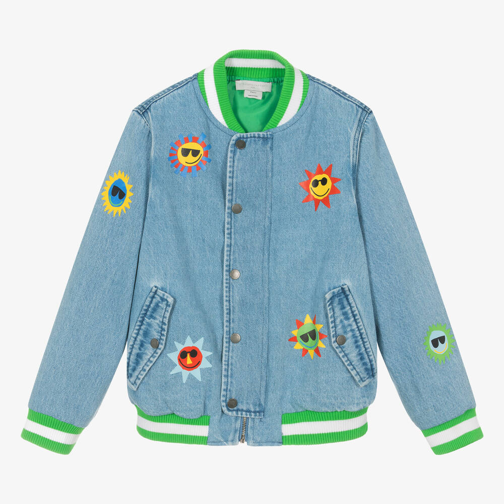 Jean bomber jacket mens outlet