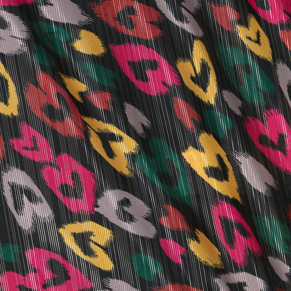 Stella McCartney Kids-Teen Girls Black Abstract Heart Dress | Childrensalon Outlet