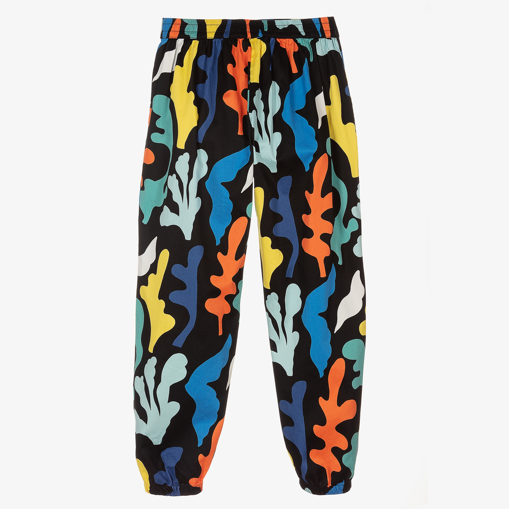 Stella McCartney Kids-Черные брюки для девочек-подростков | Childrensalon Outlet